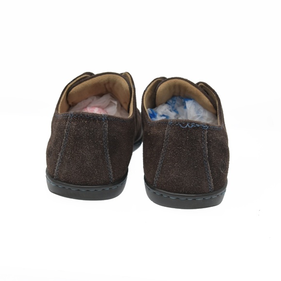 *BORN Sz 9.5 Brown Leather Blue Comfort Shoe